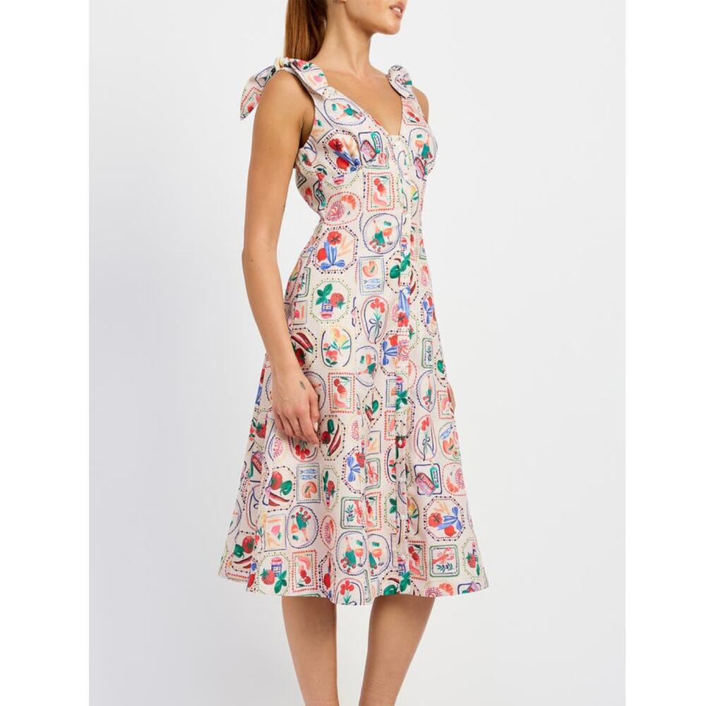 En Saison Nayeli Midi Sundress